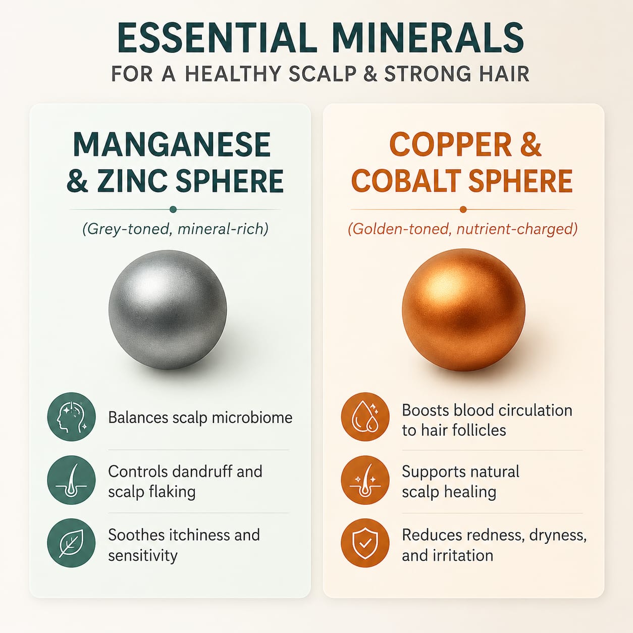HF-19 copper-zinc alloy sphere macro