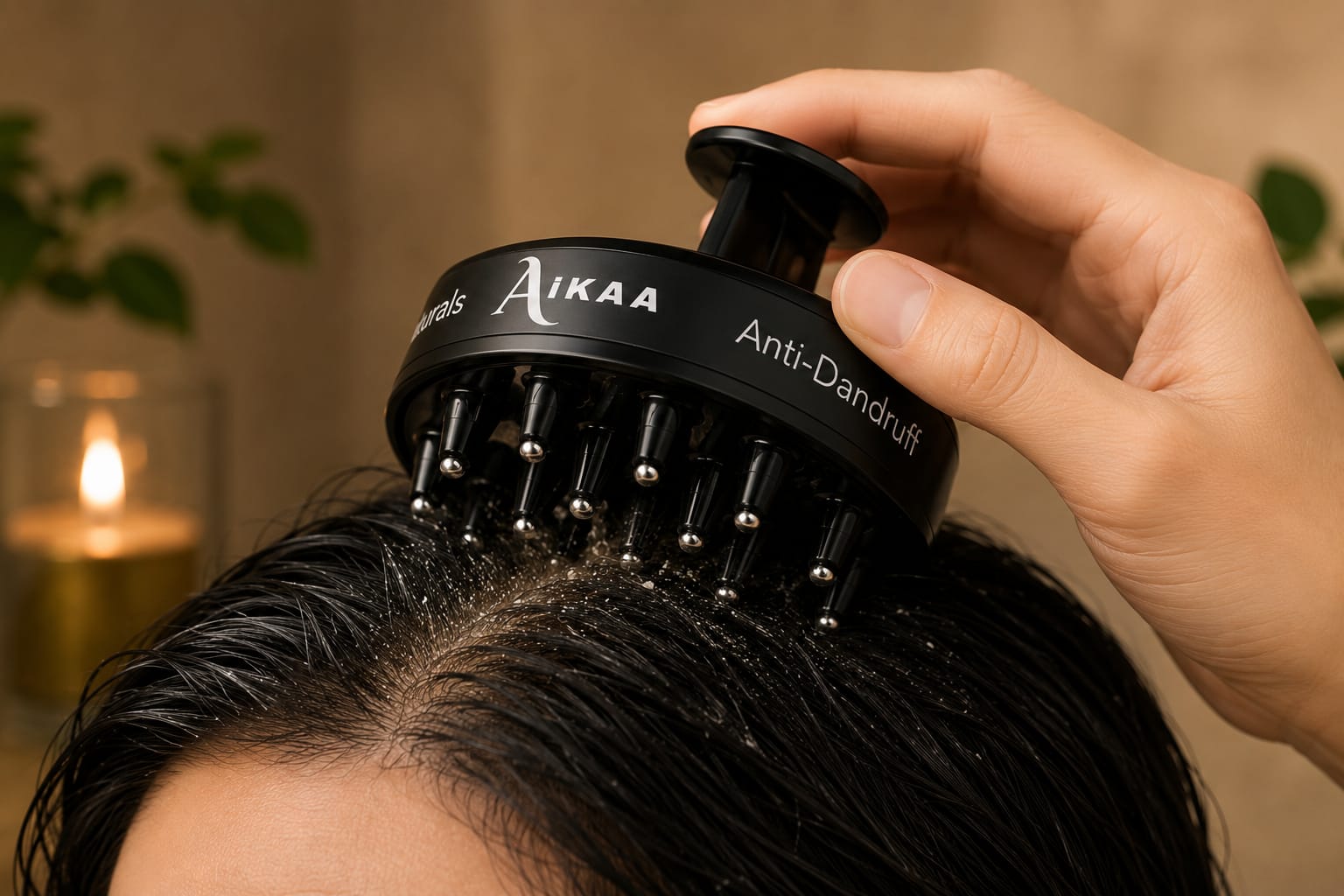 NeoTip moving in circular motion on scalp