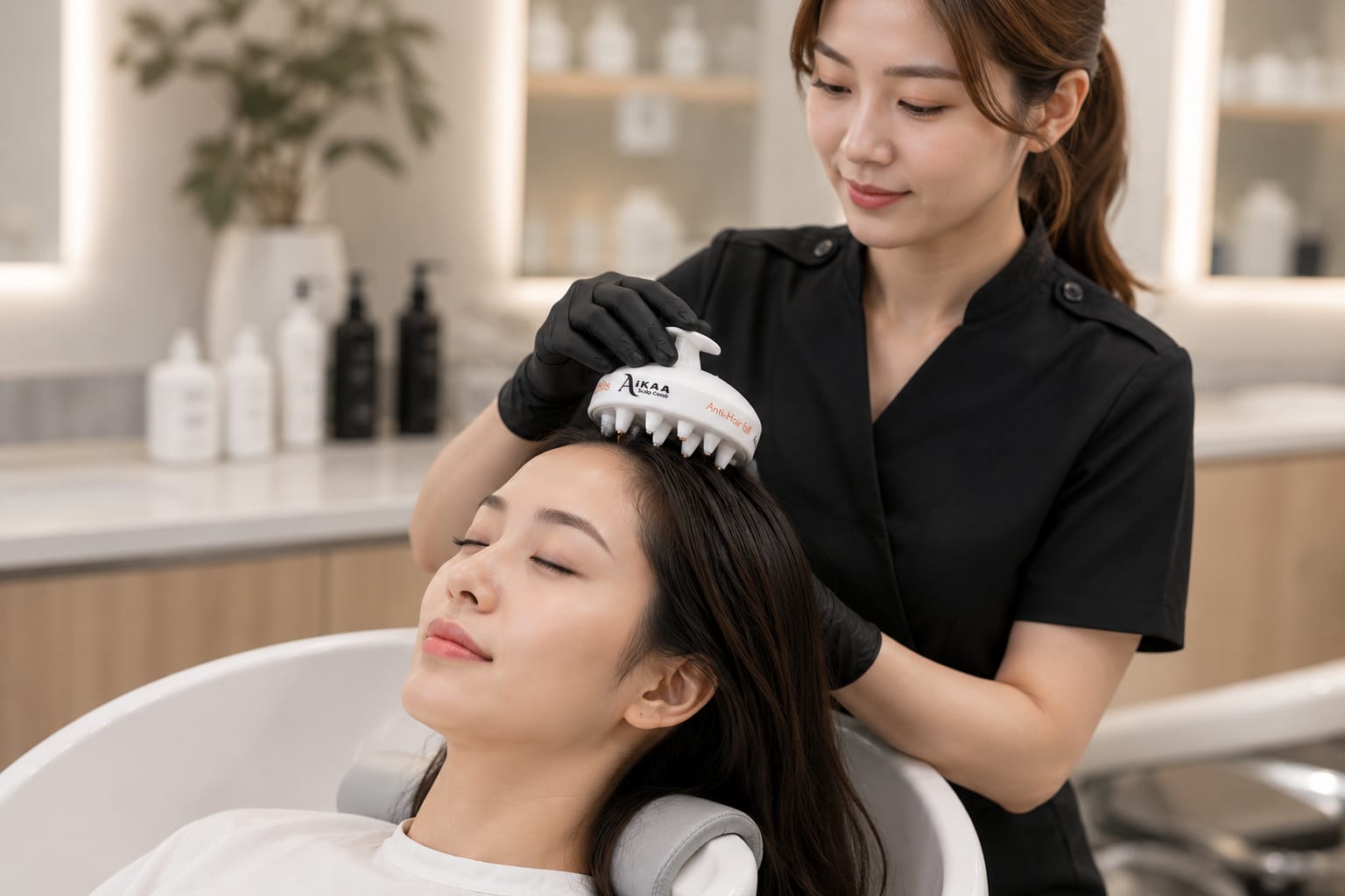 A premium salon experience